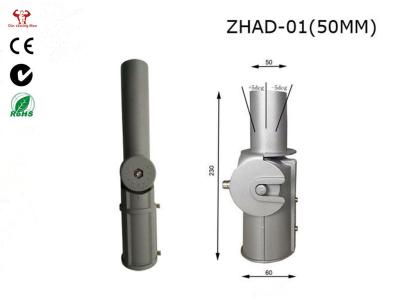 China 50mm 60mm Led Street Light Fixtures Adjustable Angle Pite Bolt / Adaptor for sale
