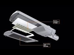 145Lm/W LED Street Light Fixtures High Efficiency For Road
