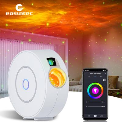China Rotatable Smart Galaxy Projector , Multiscene Alexa RGB Star Projector for sale