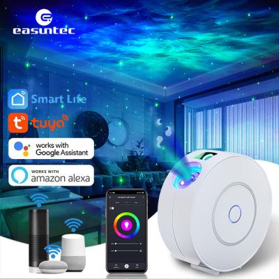 China Bedroom Smart Galaxy Light Projector , Flexible Timing Galaxy Projector Google Home for sale