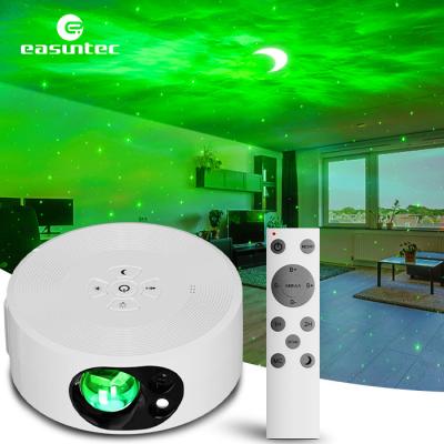 China Multiscene ABS Star Moon Projector Lamp , Voice Control Moonlight Starlight Projector for sale