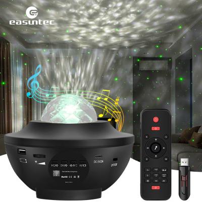 China Bluetooth Galaxy Ocean Wave Star Projector Light 5V 3W Multicolor for sale