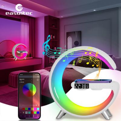 China ABS RGB G Smart Light Sound Machine Multifunctional App Music G Speaker Lamp for sale