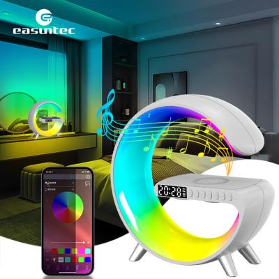 China Voice Control G Speaker Lamp with Portable Design and RGB Light Color for sale