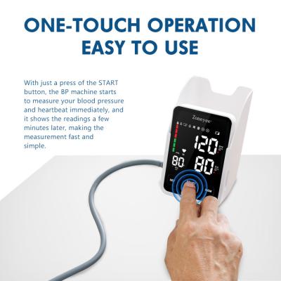 China Cheap Price Automatic Portable Upper Arm Type Digital Sphygmomanometer BP Meter Digital Blood Pressure Monitor for sale