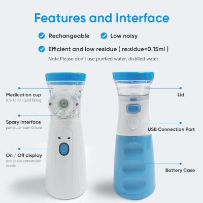 China CE Approved Easy to Use Atomization Nebulizer Device  Baby and Adults Inhaler Machine for sale