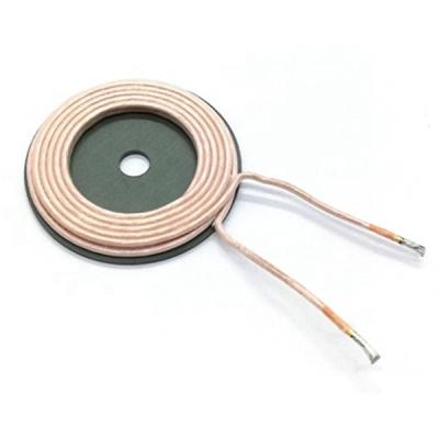 China Slik Wire Wireless Charging Receiver Coil A11 Copper 6.3UH for sale