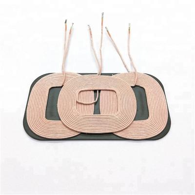 China 3 Qi Fast Wireless Charger Coil Lize Wire 12TS For Car Wireless Charger for sale