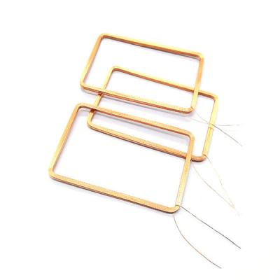 China 100KHZ Induction Copper Coil square , 235UH Air Core Coil For Consumer Products for sale
