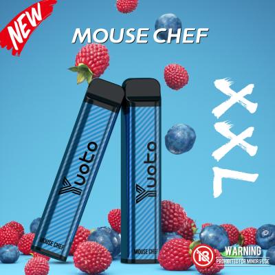 China YUOTO 2500puff XXL Fruit Flavor Disposable e-cigarettes Vape Pen 1200mAh Battery for sale