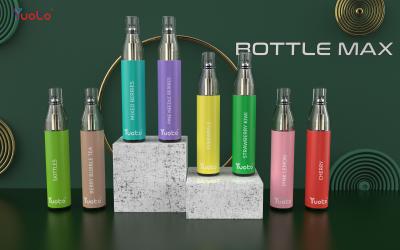 China Garrafa descartável Max Disposable Electronic Cigarette de Yuoto de 10 sopros da barra 600 de Vape dos sabores à venda