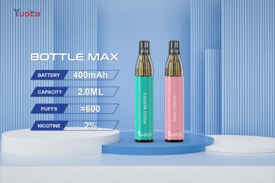 Κίνα 2022 Yuoto Bottle Max E Cigarette Disposable Vape Pen Vapo 16 Flavor Bar Vape 10ml E Juice προς πώληση