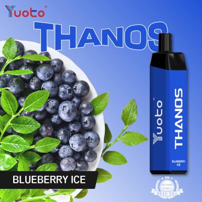 Chine authentic factory of Yuoto Thanos 5000 puff disposable vape rechargeable electronic cigarette à vendre