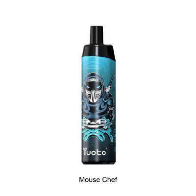 Chine 5000 Puff Disposable Vape Shisha 14ml Ejuice 650mAh Battery Rechargeable Mouse Chef for Middle East Market à vendre