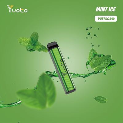 Китай Blueberry ice Disposable Vape Yuoto XXL 2500 Puffs E Cigarette with 7ml E-Liquid 1200mAh Battery продается