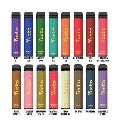 China fruit ice flavors disposable vape pen yuoto xxl max 3500 puffs mesh coil 1200mah battery for sale