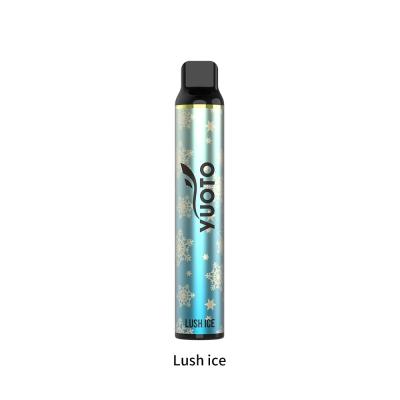 China Best Tasting Yuoto Disposable Vape Luscious 3000 Puffs Lush Ice 8ml 1350mAh Battery for sale