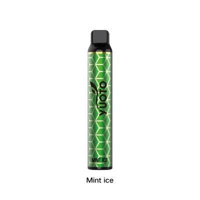 中国 Yuoto disposable e cigarette vape pens in bulk 3000 puffs dubai Mint ice 8ml 1350mAh Battery 販売のため