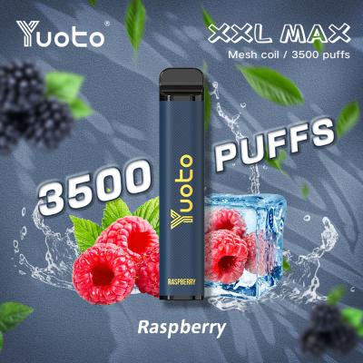 China Yuoto Luscious 3500puffs Disposable Electronic Cigarette Custom Vape for sale