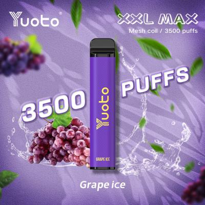 China 0 Nicotine Disposable Vape Pods 3500 puffs Yuoto XXL Max Shop the Best Disposable Pens in the UK for sale
