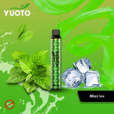 China USA Top Sell Yuoto Luscious 3000puffs Disposable E Cigar Electronic Cigarette Puff Vape Pen Electric Cigarette Pod à venda
