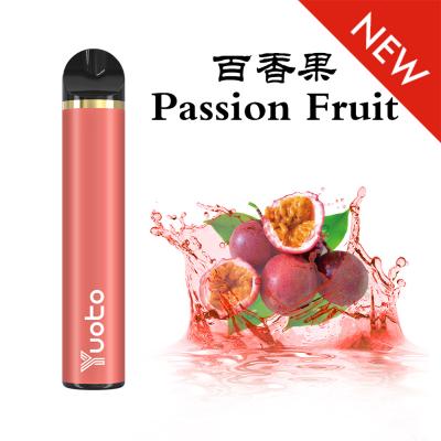 China Mix Taste 304 Stainless Steel Yuoto Disposable Vape Pen 5ml 1500 Puffs for sale