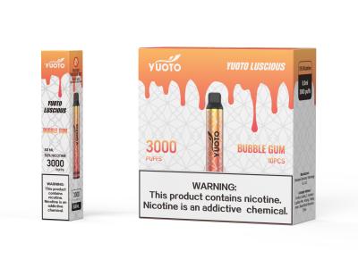 Κίνα Health Flavor Vapor Oil Pod Device , Yuoto Vaporizer Bar Pen 3000 Puff προς πώληση