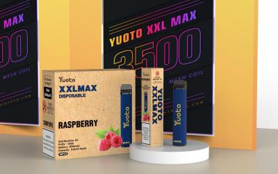 China OEM Fruta Flavor Puff Bar Yuoto XXL Max Vape Pen E-cigarro descartável 9ml 3500 Puff à venda