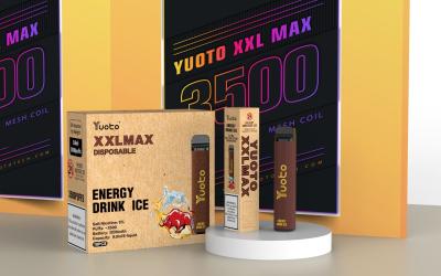 China Yuoto XXL Max 0% 2% 5% Nic Disposable E Cigarettes Prefilled Cartridge Mesh Coil for sale