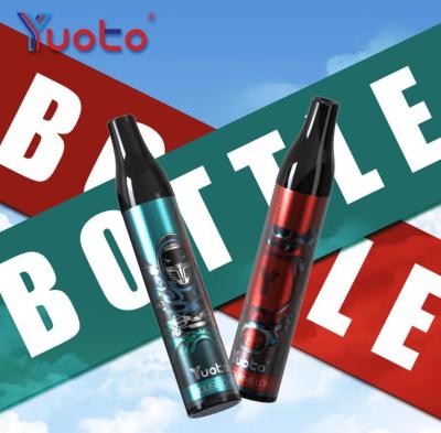 China 2ml Prefilled E Liquid Yuoto Bottle 600 Puffs 400mAh Mesh Coil RoHS FCC Disposable en venta