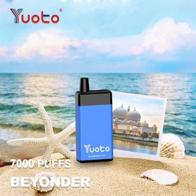 China Yuoto Beyonder Disposable Vape 7000 Puffs 650mAh Battery 16ml Capacity 5% Nicotine for sale