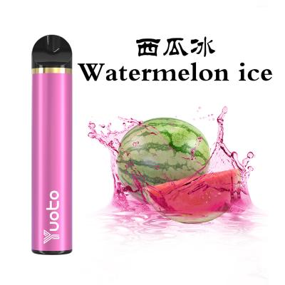 中国 5mL Juice Prefilled Watermelon Ice Disposable Vape 1500のパフ 販売のため