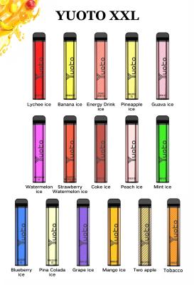 China YUOTO XXL Flavor Vape Pen 1200mAh Battery Taste Appearance for sale