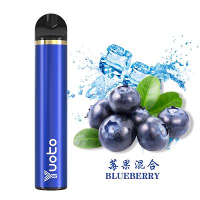 China 950mah batería Yuoto Vape disponible 1500puff el 5% Nictione en venta
