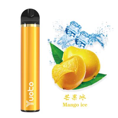 China 5ml 1500+ Puffs YUOTO Disposable Vape Pod Kits 950mah Battery for sale