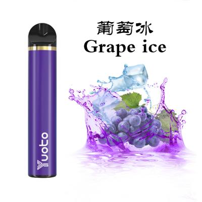 China Yuoto 1500 Puff Disposable Vape Custom  I Vape Electronic Cigarette E Liquid for sale