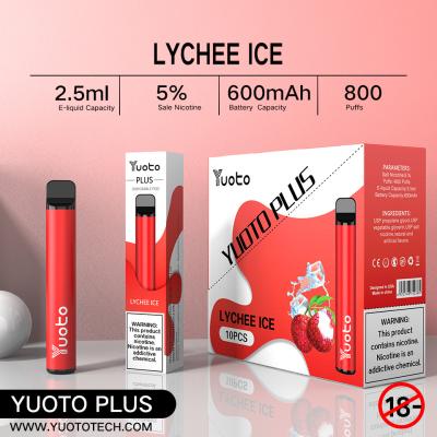 China Mini Shape 800 Puffs Vape With Soft Taste For Puff Bar Relaxation for sale