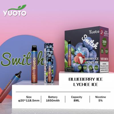 China ODM Yuoto Switch Draw Activated Vape Pen for Bar Entertainment for sale