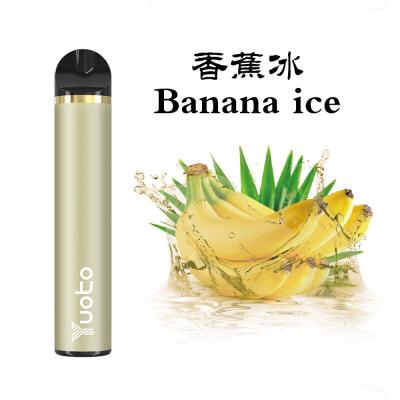 China Yuoto 1500 Puff Disposable Vapes with 5% 2% Nicotine for sale