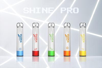 중국 다채로운 LED 표시기 2000 퍼프 일회용 Vape 50g 경량 판매용