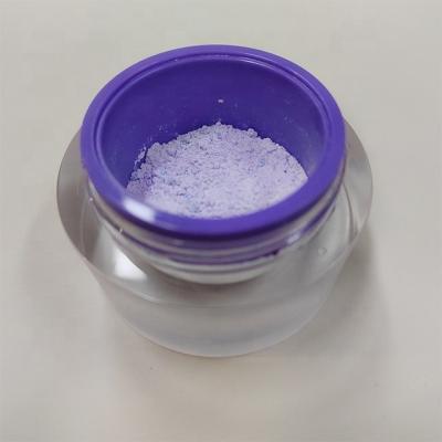 China Los dientes orales del cuidado del ODM que blanquean el polvo V34 colorean la crema dental de Purple White Foaming del corrector en venta