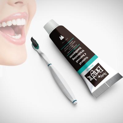 China OEM Coconut Activated Charcoal Teeth Whitening Toothpaste Private Label for sale
