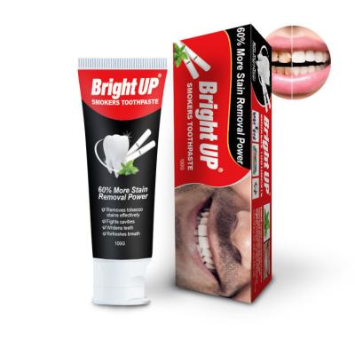 China OEM Oral Care Toothpaste Whitening Teeth Remove Tobacco Stains Health Breath for sale