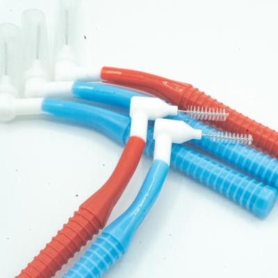 China Recyclable Professional Teeth Cleaning Interdental Brush Supports Private Label for sale