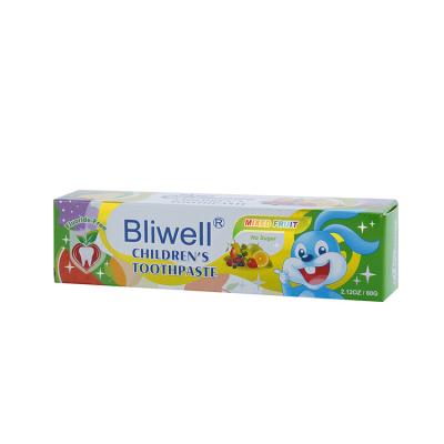 China Cavity Removal 60G Safe Organic Children'S Toothpaste For over 10 Month Old for sale