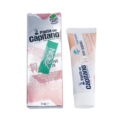 Chine Dents 75ml adaptées aux besoins du client blanchissant anti sensible de pâte dentifrice pour protéger des dents à vendre