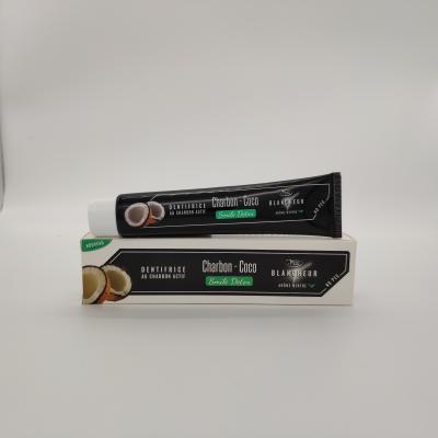 China Removing Surface Stains Activated Charcoal Toothpaste Enamel Protection for sale