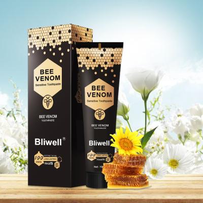 China Crema dental que refresca de la respiración natural pura de la crema dental 100g del veneno de la abeja en venta
