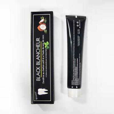 China 100g Activated Coconut Charcoal Toothpaste for sale