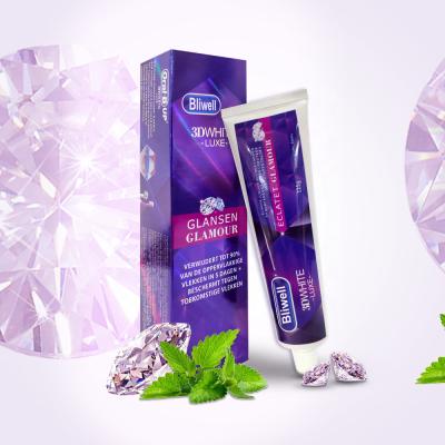 China Adult Natural Peppermint Toothpaste 3D Deeply Antiplaque Whitening Toothpaste for sale